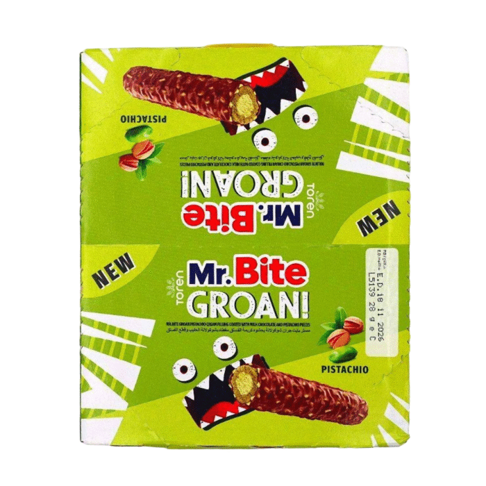 ⁦بسكويت مستر بايت جرون بحشوة كريمة الفستق  – Mr. Bite Groani⁩ - الصورة ⁦1⁩