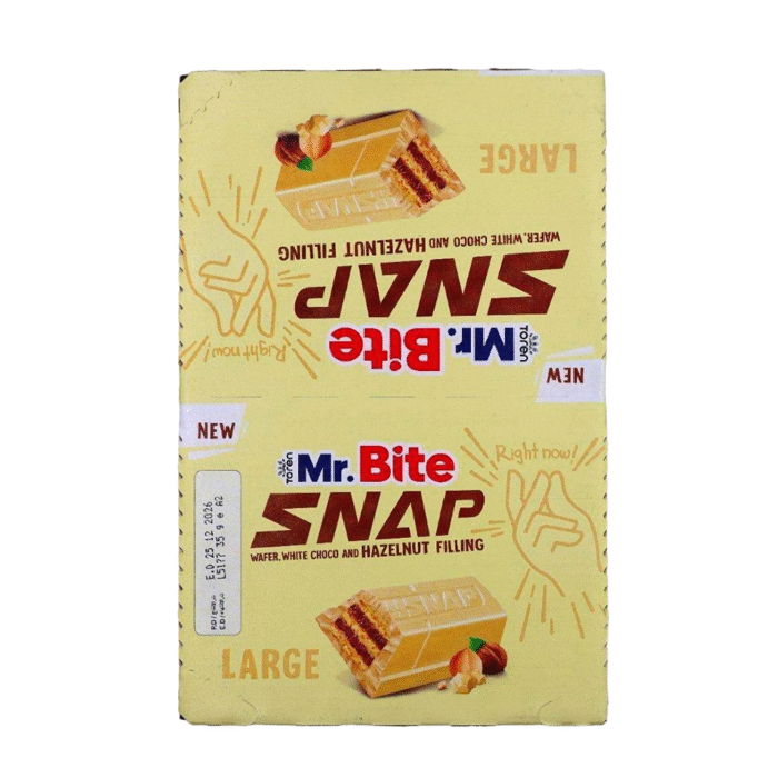 ⁦بسكويت ويفر مستر بايت سناب لارج  – Mr. Bite SNAP⁩ - الصورة ⁦2⁩