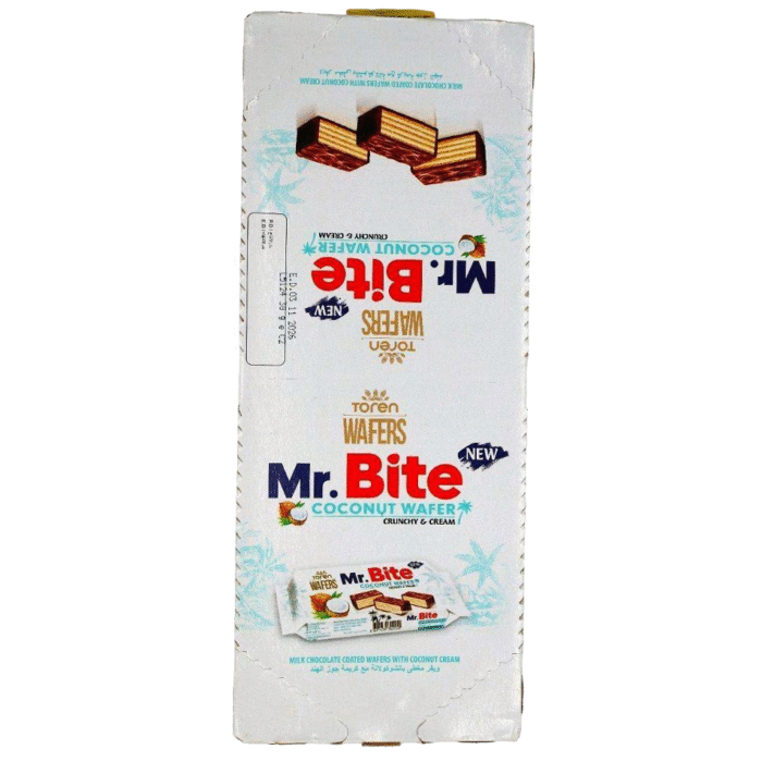 ⁦بسكويت ويفر مستر بايت  – Mr. Bite Wafers⁩ - الصورة ⁦2⁩
