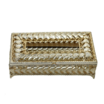 علبة محارم فضية أنيقة - Image 4