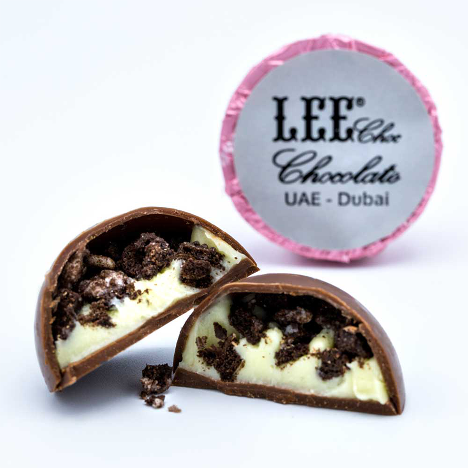 Lee-Choco-JOIE شوكلاته لي – JOIE بحشوة الكوكيز والكريمة - الصورة 1