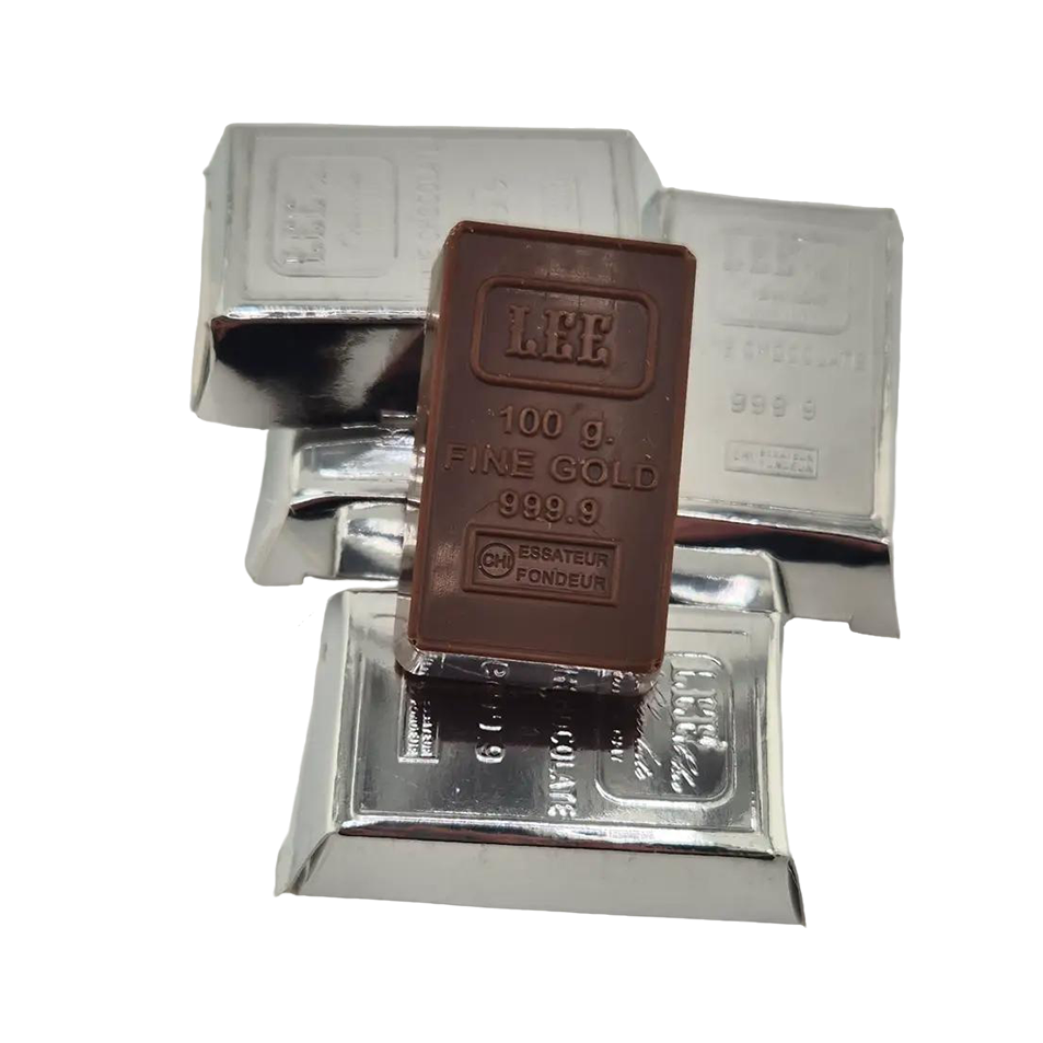 Lee-OZ-Box شوكلاته لي – شكل سبيكة فضة - الصورة 1