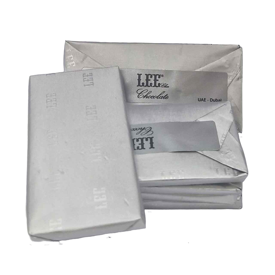 Chokladkaka - silver لوح شوكولاتة LEE الفضي – (40×80 مم) - Bild 1