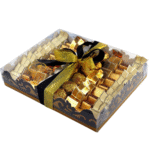 ⁦بوكس شوكولا مشكل – ذهبي وأسود – 108 قطعة⁩ - الصورة ⁦2⁩