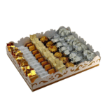 ⁦بوكس شوكولا مشكل – فضي وأسود – 108 قطعة⁩ - الصورة ⁦3⁩