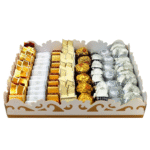 ⁦بوكس شوكولا مشكل – فضي وأسود – 108 قطعة⁩ - الصورة ⁦6⁩