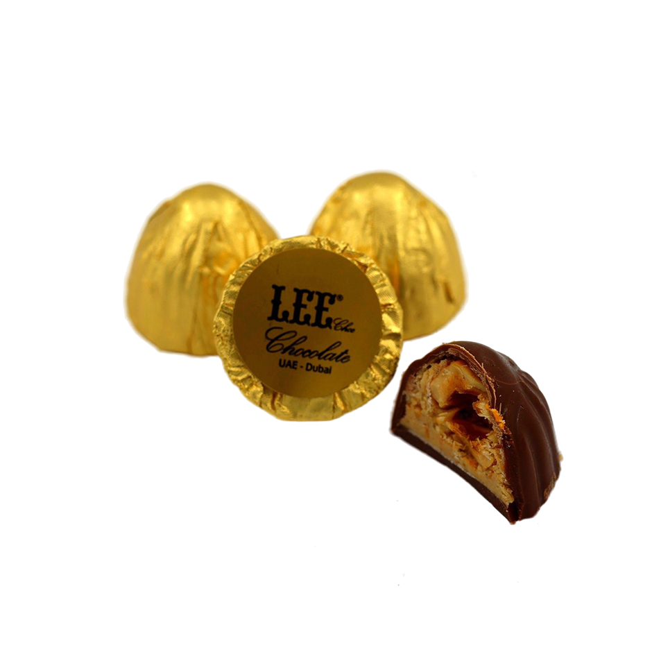 Med hasselnötter شوكولاتة ليه – شوكولاتة الحليب مع الكريمة وحبة البندق - Bild 1