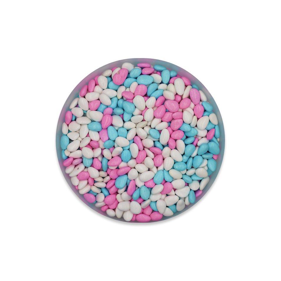 Almond dresser ملبّس لوز ملون – 500غ - Image 1