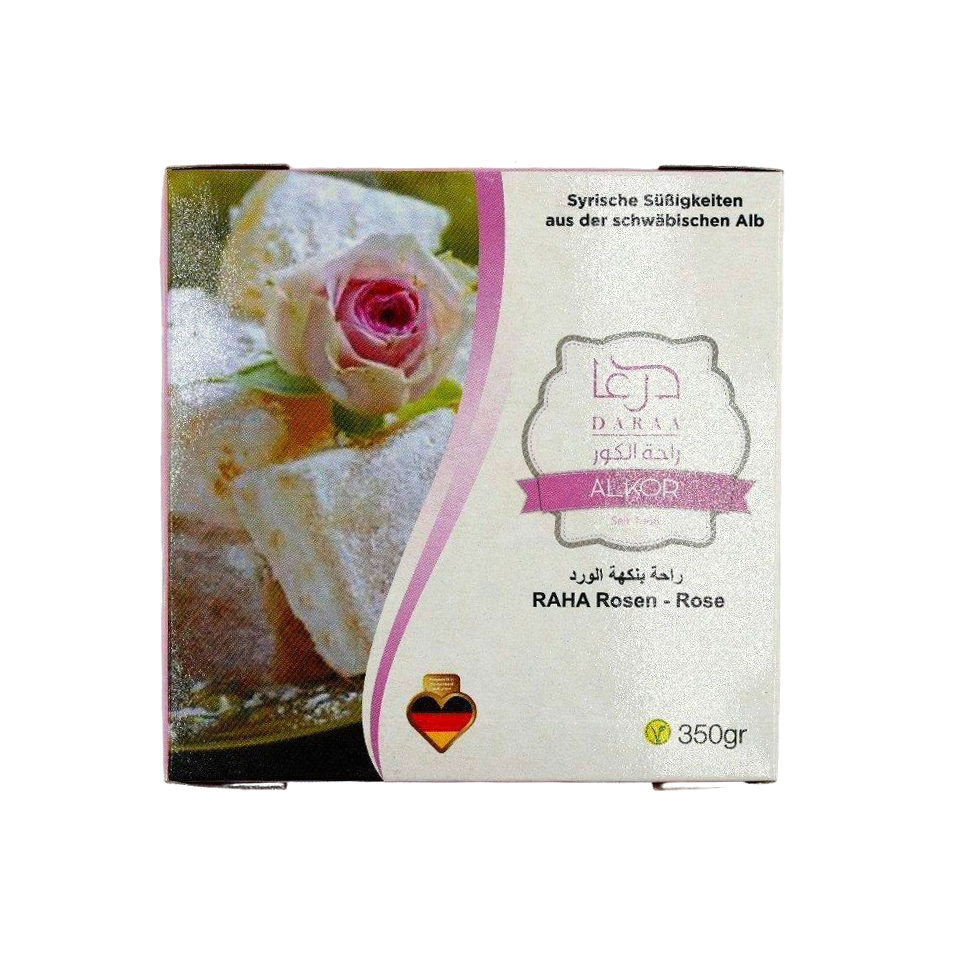 2 راحة درعاوية بنكهة الورد – ماركة الكور – 350غ - Image 1