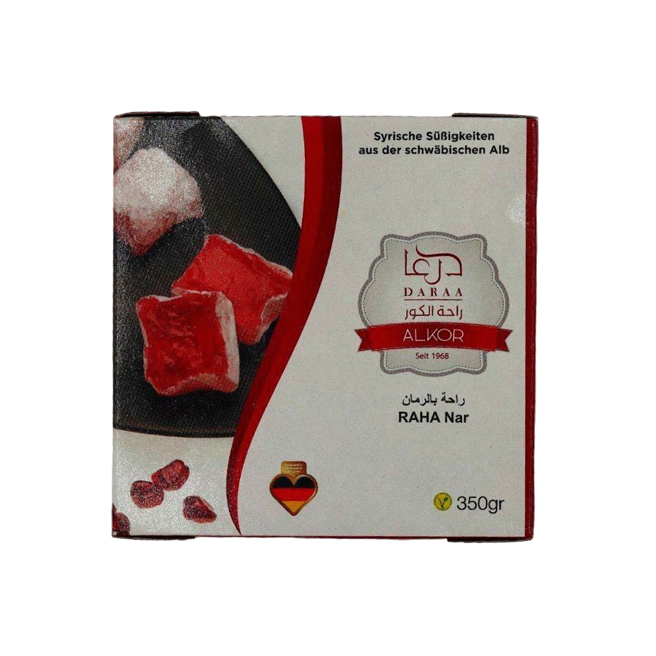 4 راحة درعاوية بالرمان – ماركة الكور – 350غ - Image 1