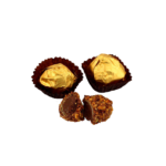 شوكولا روشية ذهبية بالمكسرات والكريمة والبسكويت – 500غ