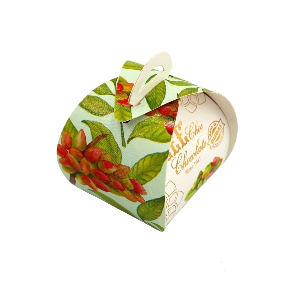 طابة-شوكولا-من-لي-محشوة-بكريمة-الفستق-وحبات-الفستق-الوزن-95غ شوكولا لي محشوة بكريمة الفستق – 95غ - الصورة 1