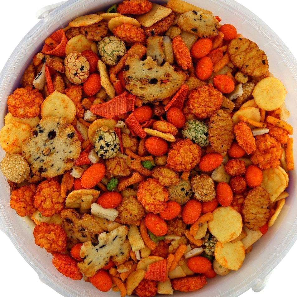 مكسريابانية-مشكلة-500غ مكسرات يابانية مشكل - 500غ - Image 1