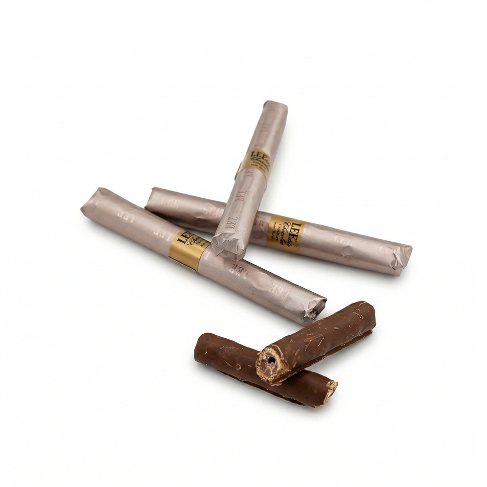 سيجار-شوكلا-الحليب-مع-الويفر-500غ سيجار شوكولا بالحليب مع ويفر – LEE Chocolate 500غ - الصورة 1