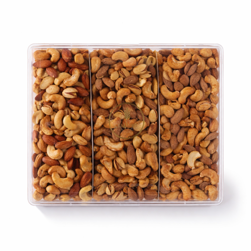 Lyxig blandad nötbox - 1000g