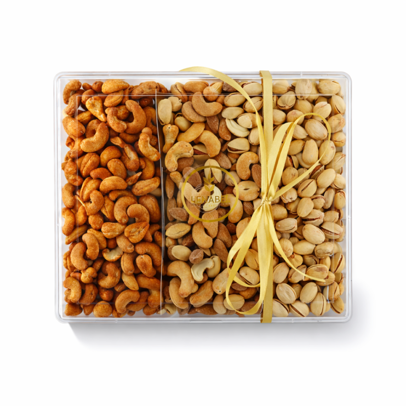 Lyxig blandad nötbox - 1000g