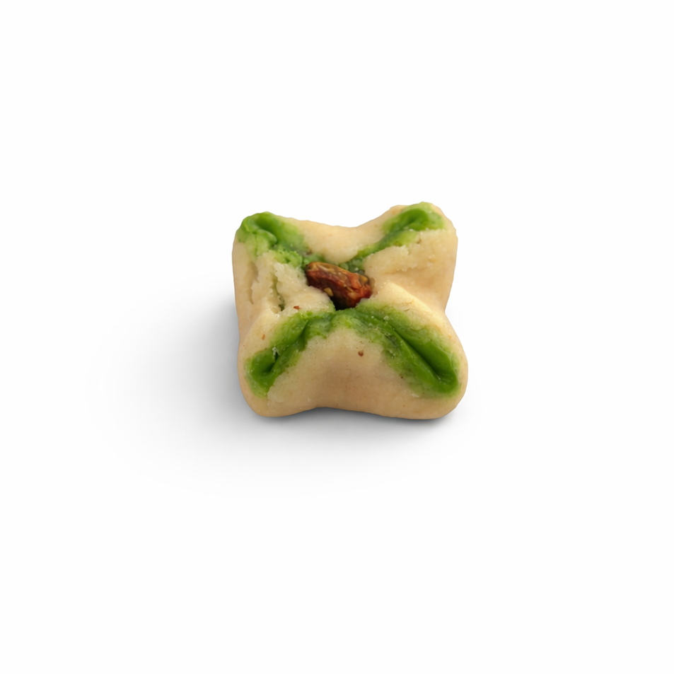 هريسة-اللوز-بئجة-500غ هريسة اللوز بالفستق بقجة – 500غ - Bild 1