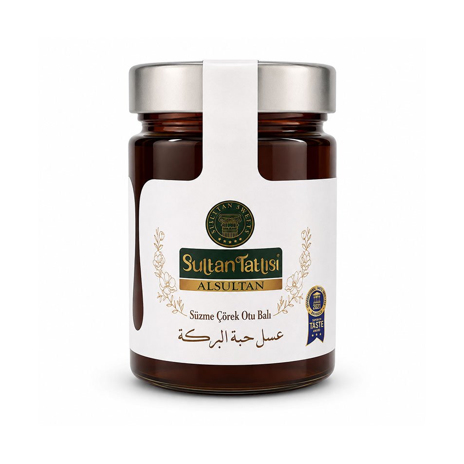 black-seed-honey-475g عسل حبة البركة - 475غ - الصورة 1