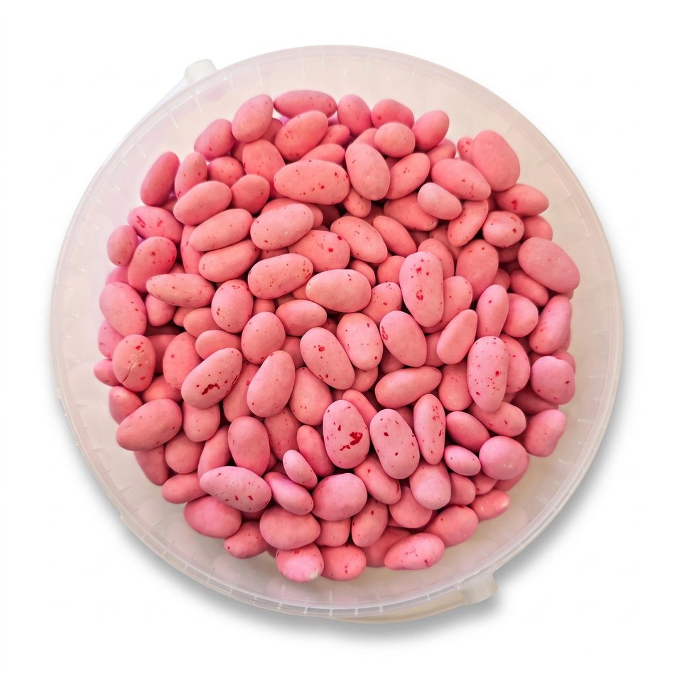 malbas-almond-dark-chocolate-strawberry-spanish-500g ملبس لوز بالشوكولا بنكهة الفريز – إسباني 500غ من متجر سنابل