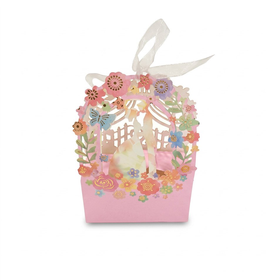 zafaf-07-flower-arch-box-pink علبة توزيعات زفاف بقوس زهور – وردي من متجر سنابل